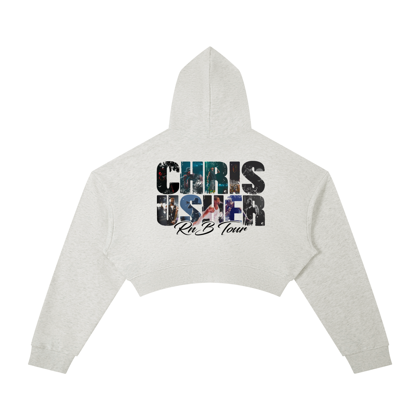 RnB Tour Cropped Hoodie